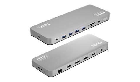 Plugable Dual 4k Hdmi And Displayport Usb C Docking Station Ud 6950pdh Docking Stations