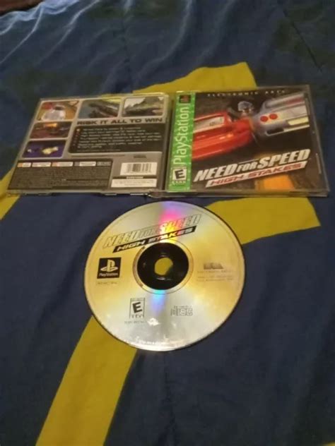 NEED FOR SPEED High Stakes Sony PlayStation 1 PS1 COMPLET TESTÉ EUR 6 ...