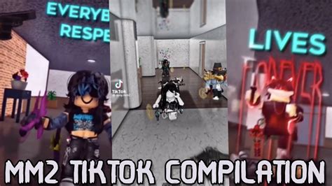 Mm2 Tiktok Compilation 38 Youtube