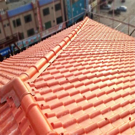 ASA PVC Plastic Roof Tile ASA Spanish Roofing Tile ASA PVC Plastic