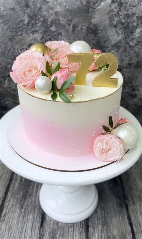 37 Pretty Cake Ideas For Your Next Celebration Pretty Two Tone Cake