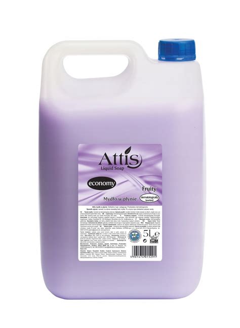 Attis Mydło w Płynie 5L Economy Fruity Owocowy 10679708864 Allegro pl