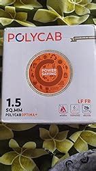 Polycab Optima Plus FR LF 1 SQ MM 90 Meters PVC Insulated Copper Wire