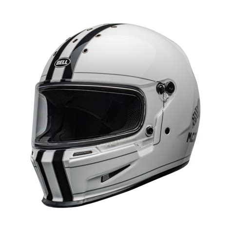 Casque Bell Eliminator Steve Mcqueen Gloss White