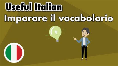 Learn Useful Italian Imparare Il Vocabolario Learn Vocabulary YouTube