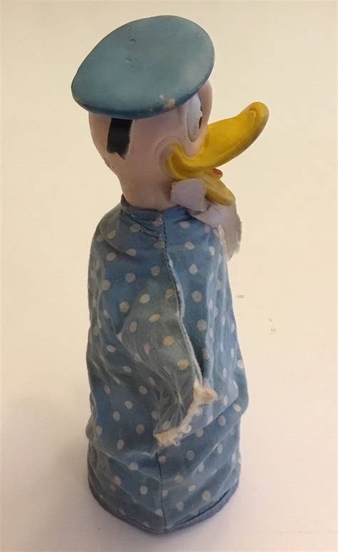 Vintage Donald Duck Hand Puppet Walt Disney Products And Gund Etsy