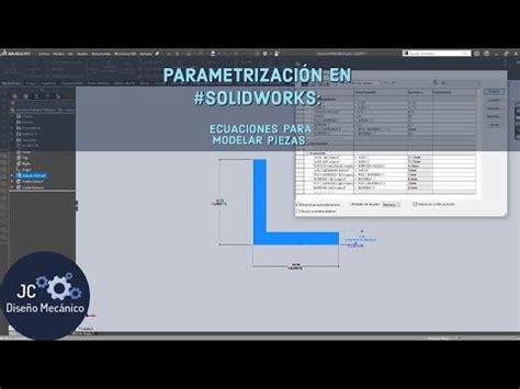 Parametrizaci N En Solidworks Ecuaciones Para Modelar Piezas Youtube