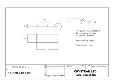 Tous Les Catalogues Et Fiches Techniques PDF Crystran Ltd