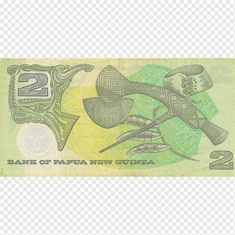 Papua New Guinean Kina Banknote Cash New Guinea Highlands Papua New