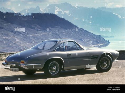 Aston Martin Db Bertone Jet In Switzerland Stock Photo Alamy