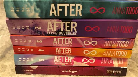 Coleção 06 Livros After de Anna Todd Produto Feminino Usado 62030815