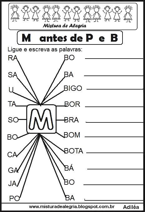 Atividades M Antes De P E B Atividades Pedag Gicas