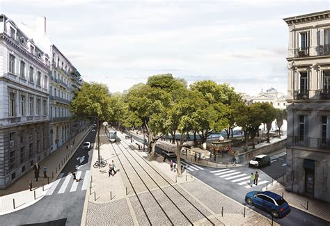 Extension Du Tramway Aux Catalans Ilex Paysage Urbanisme