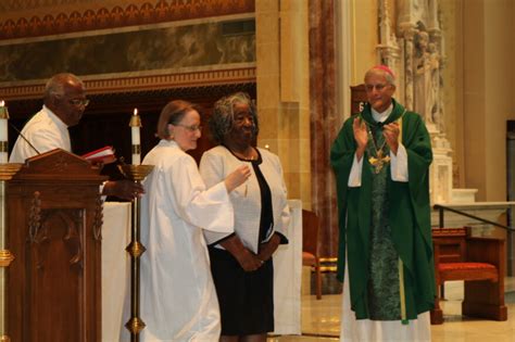 Christine Love Receives The Pro Ecclesia Et Pontifice Cross From Pope