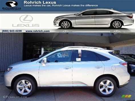 Silver Lining Metallic Lexus Rx Awd Photo