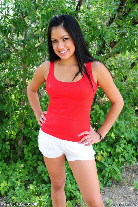 Cierra Spice Nude Outdoor White Shorts Young 01