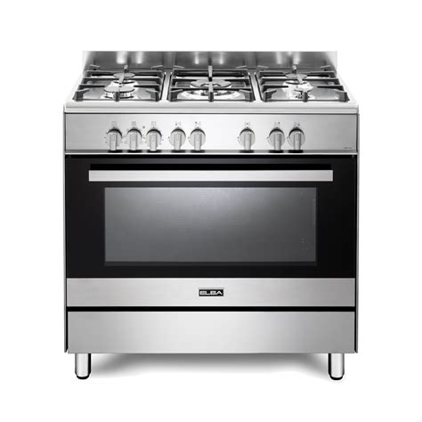 Elba Classic 90cm 5 Burner Gas Cooker With Electric Oven Totai