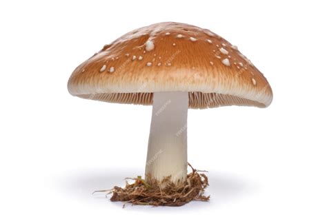 Premium AI Image | Mushroom isolated on white background