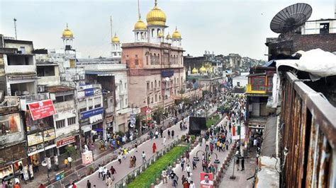 Night Tourism At Revamped Chandni Chowk On The Cards The Hindu