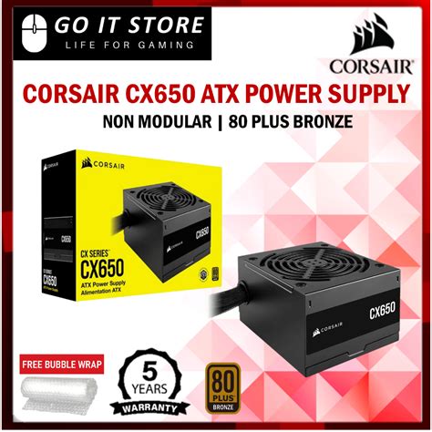 Corsair Cv550 Cv650 Cv750 Cx550 Cx650 Cx750 550w 650w 750w 80 Plus