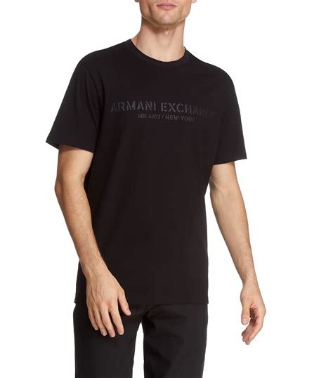 Armani Exchange Playera De Cuello Redondo Y Manga Corta Hombre El