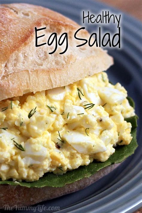 Healthy Egg Salad With Yogurt