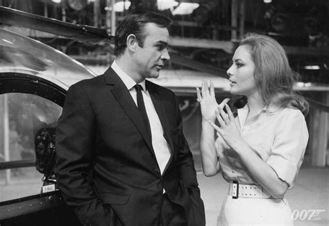 Thunderballs 🔴 On Twitter Behind The Scenes With Sean Connery And Karin Dor During Filming For