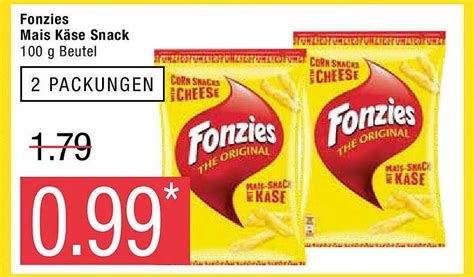 Fonzies Mais K Se Snack Angebot Bei Marktkauf Prospekte De