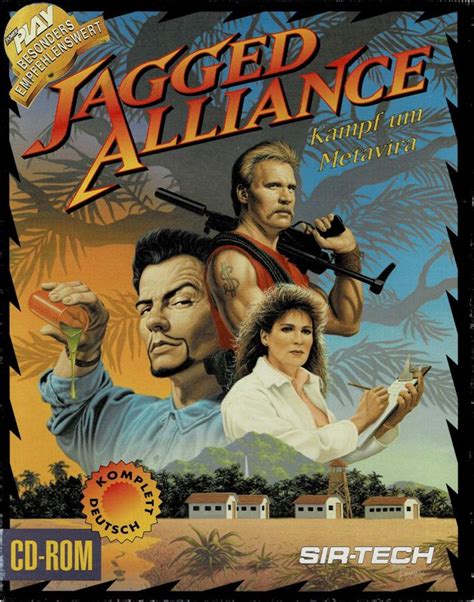 Jagged Alliance Cover Or Packaging Material Mobygames