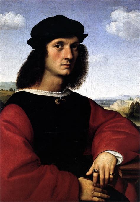 Raffaello Sanzio Ritratto Di Agnolo Doni Portrait Renaissance