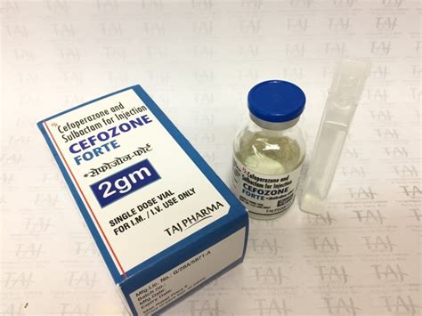 Cefoperazone Sulbactam For Injection Gm