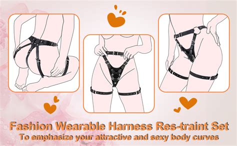 Amazon Sex Strap On Harness For Women Pegging Dildo Adult Sex Toy With Detachable 3 Size