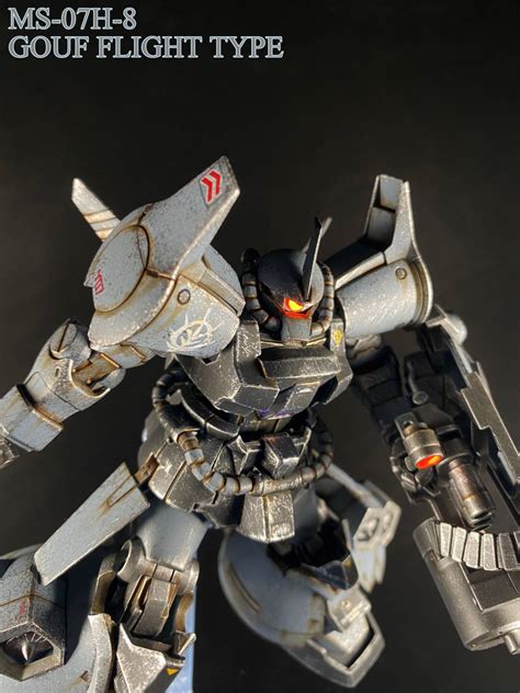 Yahooオークション Hguc 1144 グフ・フライトタイプ 塗装済み完成品