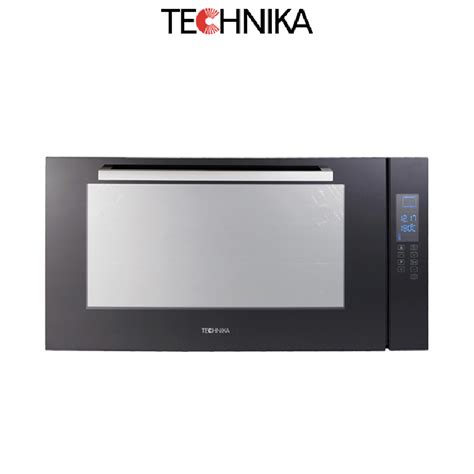 Technika 90cm Electric Black Glass Built In Oven Ttdt910 Electronics