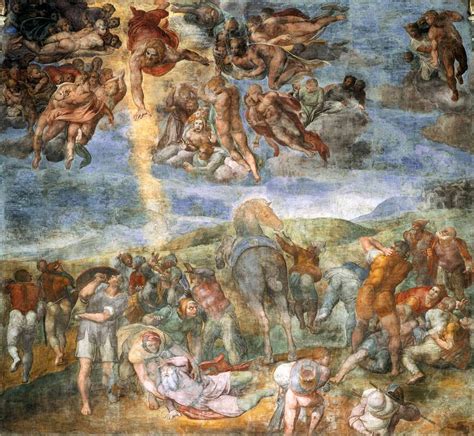 Michelangelo The Conversion Of Saul 154245 Fresco 625x661cm