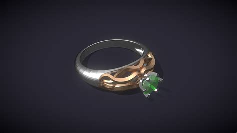 Ring Buy Royalty Free 3d Model By Tkkjee 🪲 Tkkjee [63bde30] Sketchfab Store