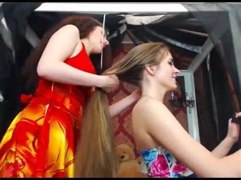 Long Hair Hair Hair Play Hair Brushing Webcam Porn XHamster