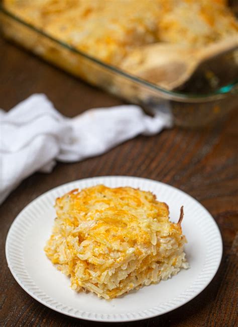 Cracker Barrel Hash Brown Casserole Copycat Recipe Video Dinner