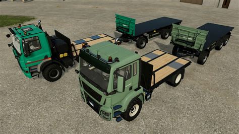 Mods All Net Lkw Und Anh Nger Mit Pallet Autoload