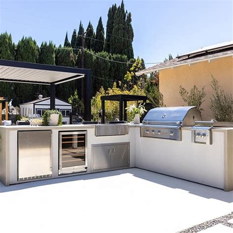 Outdoor Kitchen Island With Storage