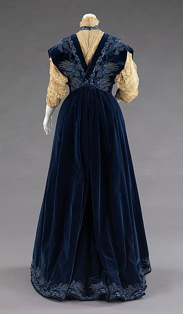 Old Rags Evening Dress By House Of Worth 1898 France The