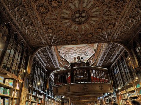 PORTO PORTUGAL APRIL 21 2024 Interior View Of Lello Bookstore In