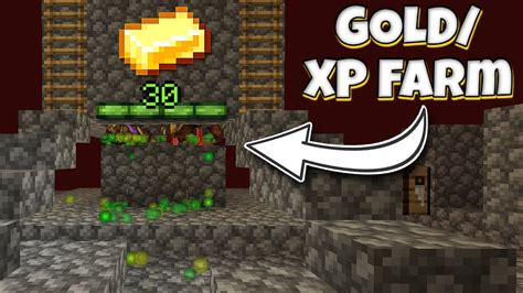 1 18 Zombified Piglin XP GOLD Farm Minecraft Skyblock 1 18 Lets Play