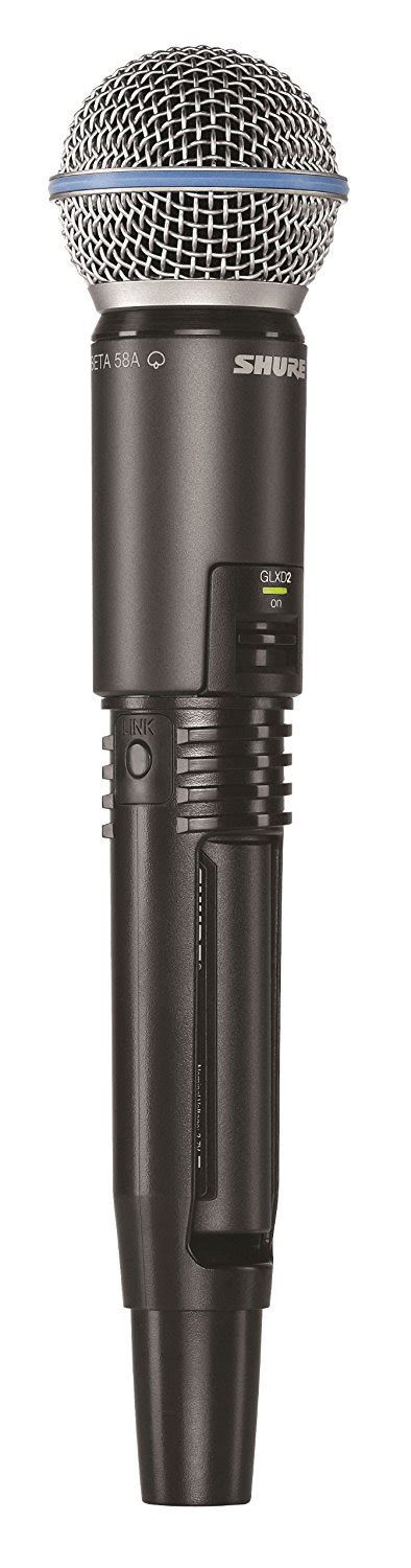 Shure GLXD24 B58 Digital Handheld Wireless System 2 4 GHz