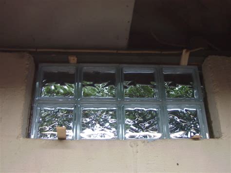 How To Install Glass Block Windows With Pictures Tom S Tek Stop