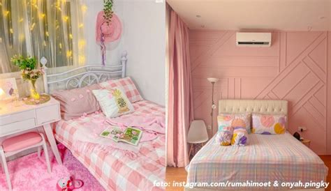 Inspirasi Desain Kamar Aesthetic Pink Yang Cantik Dan Menarik Jauh