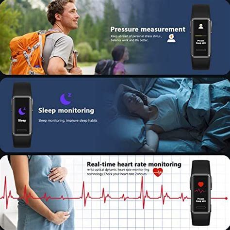 Portzon Fitness Tracker Ip Waterproof Fitness Tracker Smart Watch