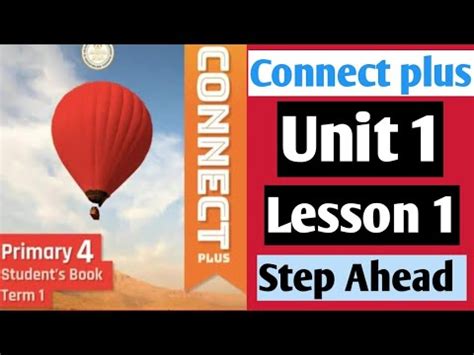 Connect Plus Primary First Term Unit Lesson What Cani Do