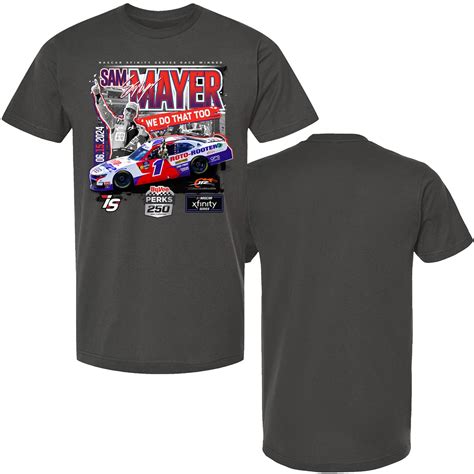 Sam Mayer 1 2024 Iowa RACE WIN T Shirt Shop The Shop JR Nation