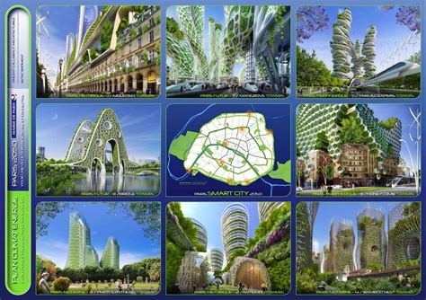 PARIS SMART CITY 2050 Vincent Callebaut Architectures